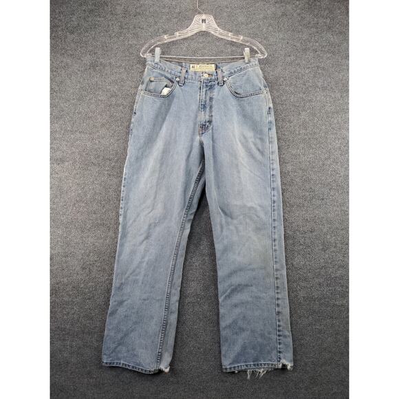 American Eagle Mens Jeans Size 31x30 Blue Denim 100% Cotton Logo - Picture 2 of 13